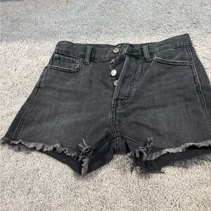 GAP Charcoal Jean Shorts